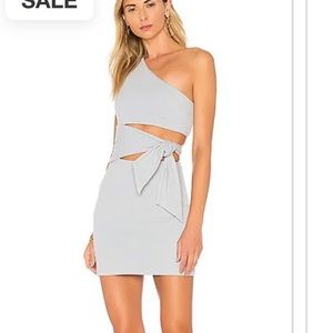 Perfect condition worn one iconic blue revolve tie dress